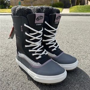 Vans Standard Snow MTE Boots Black/White/Purple